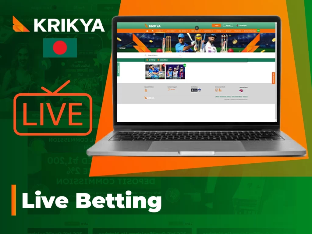 Experience the gold standard of live betting with Krikya.